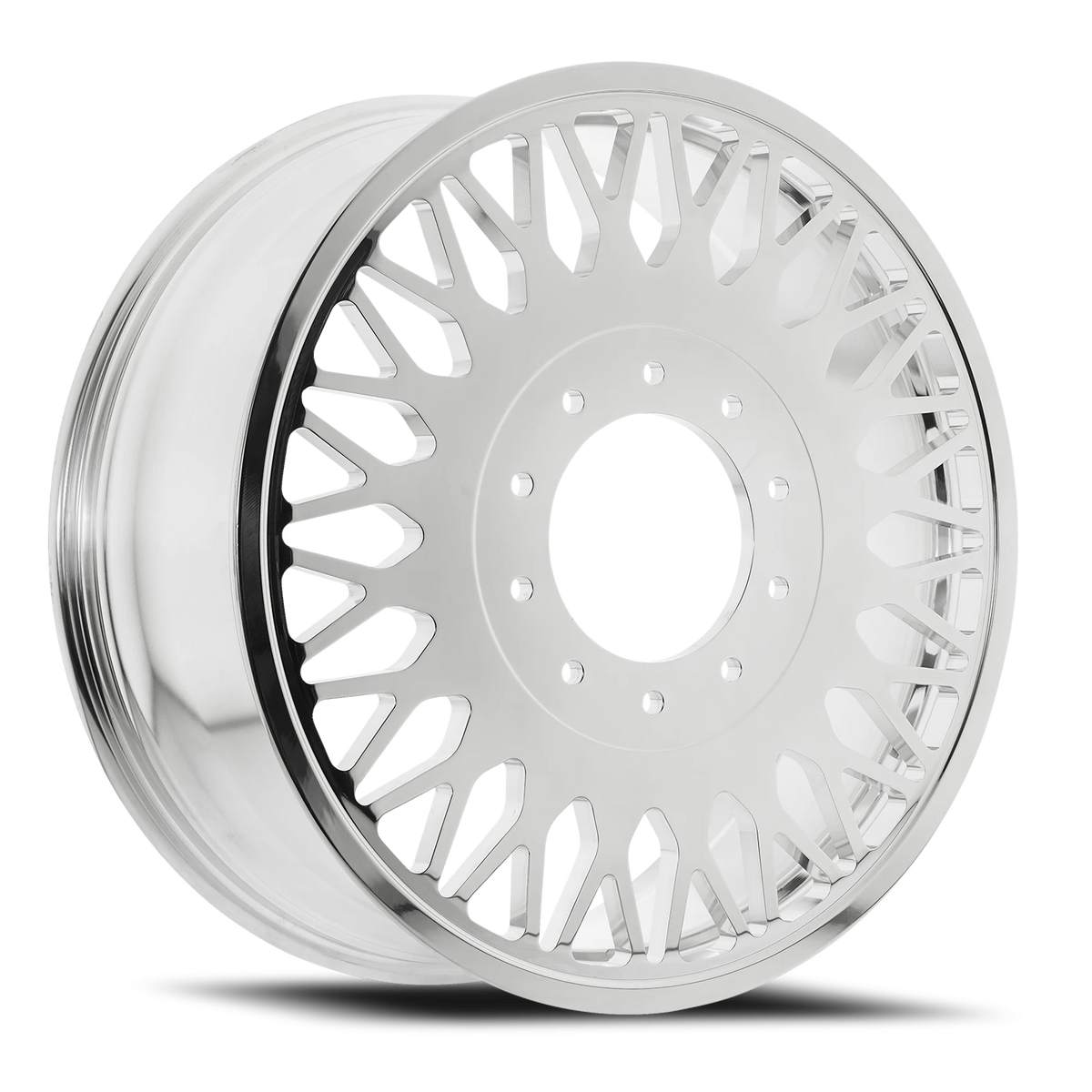 Arena Forged Dually Stealth 24X8.25 +100 Polished Milled (Inner)