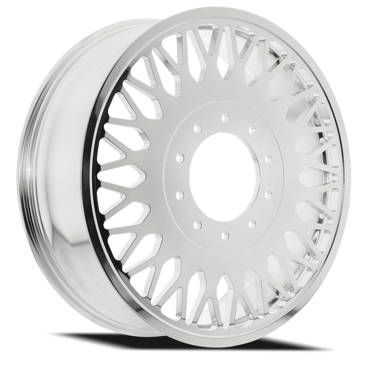 Arena Forged Dually Stealth 24X8.25 +100 Polished Milled (Inner)