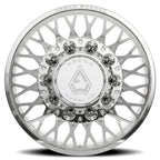Arena Forged Dually Stealth 24X8.25 +100 Polished Milled (Front)
