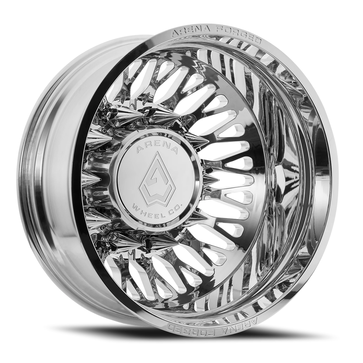Arena Forged Dually Stealth 24X8.25 -235 Polished Milled (Outer)