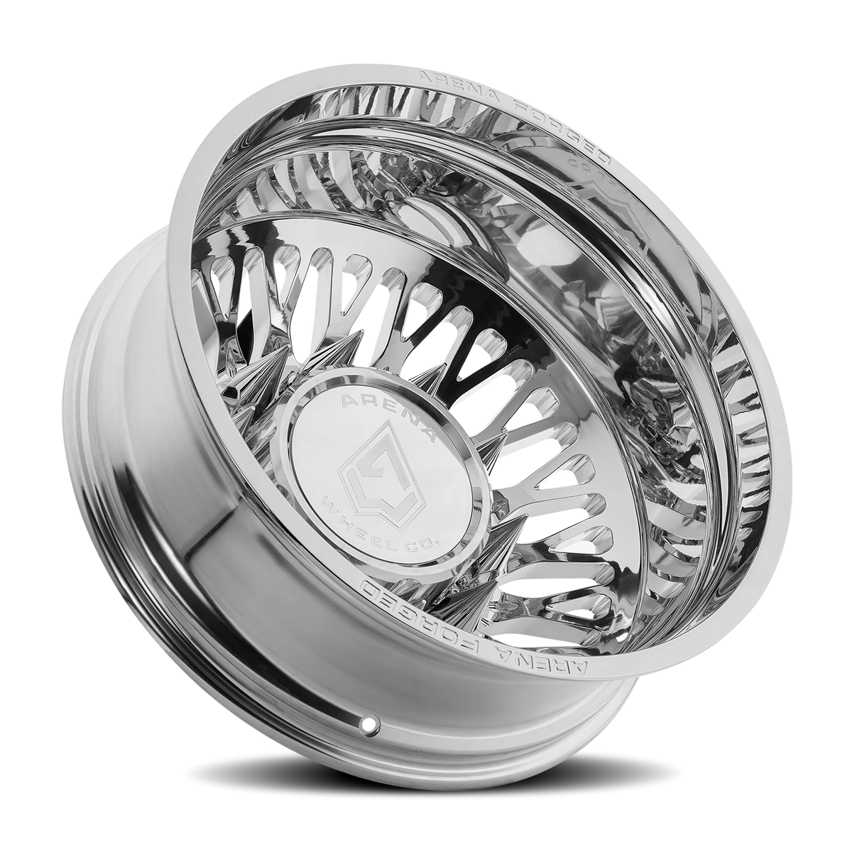 Arena Forged Dually Stealth 24X8.25 -235 Polished Milled (Outer)
