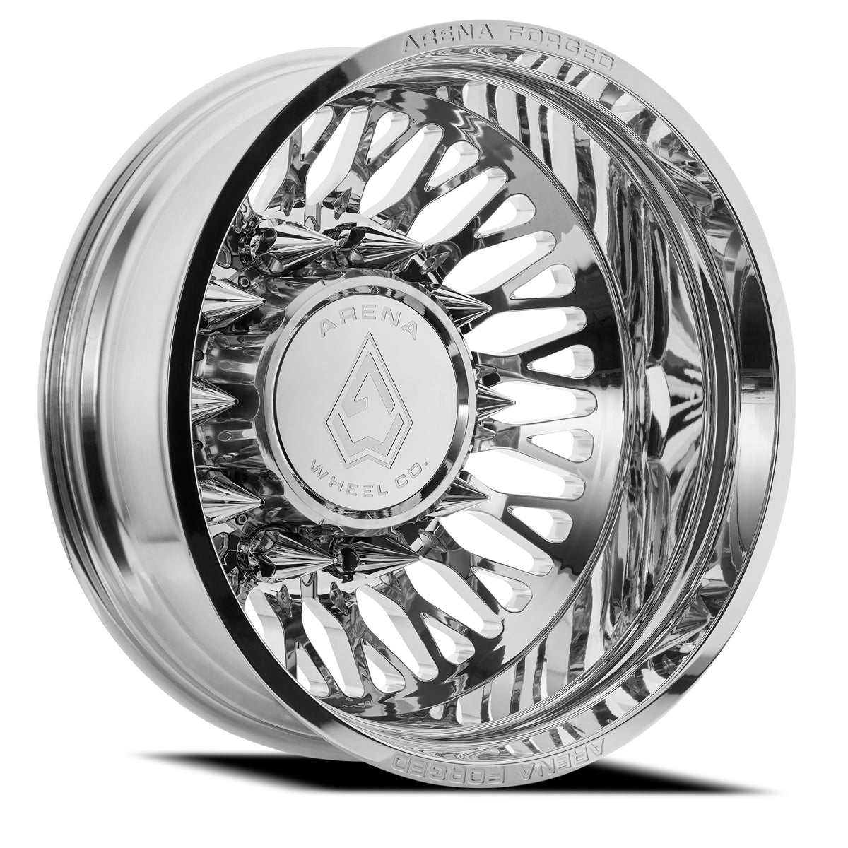 Arena Forged Dually Stealth 24X8.25 -235 Polished Milled (Outer)