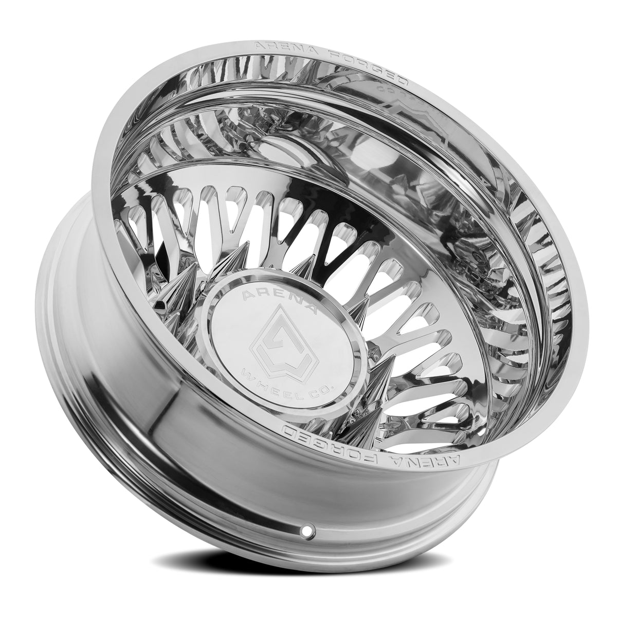 Arena Forged Dually Stealth 24X8.25 -235 Polished Milled (Outer)