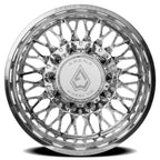 Arena Forged Dually Stealth 24X8.25 -235 Polished Milled (Outer)