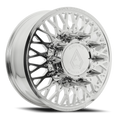 Arena Forged Dually Stealth 24X8.25 +100 Polished Milled (Front)