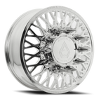 Arena Forged Dually Stealth 24X8.25 +100 Polished Milled (Front)
