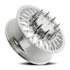 Arena Forged Dually Stealth 24X8.25 +100 Polished Milled (Front)
