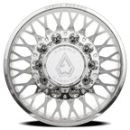 Arena Forged Dually Stealth 24X8.25 +100 Polished Milled (Front)