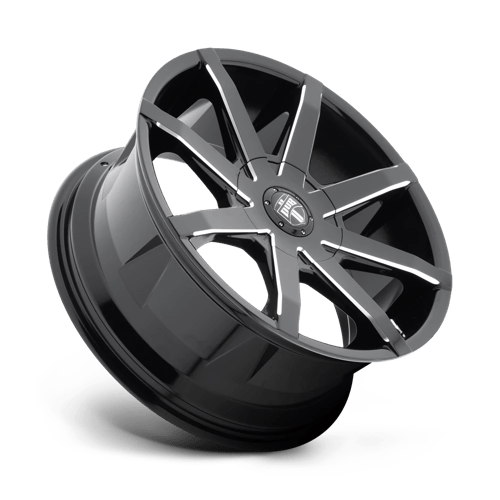 Dub 1Pc S109 Push 24X9.5 +35 Gloss Black Milled