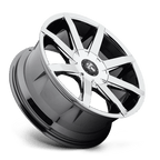 Dub 1Pc S111 Push 24X9.5 +25 Chrome