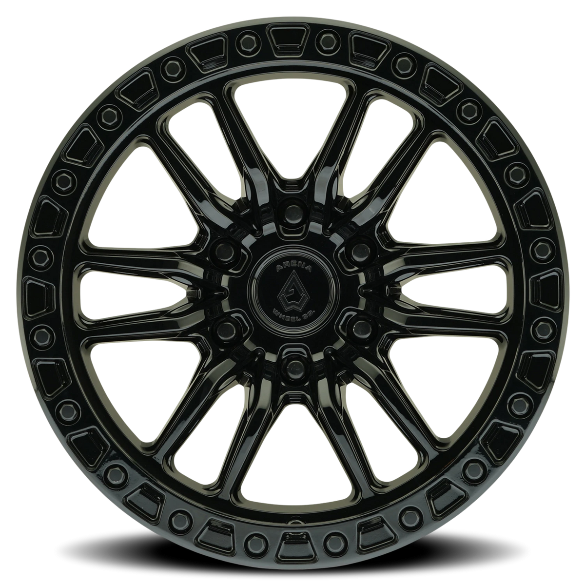 Arena Dune 17X9 +1 Gloss Black