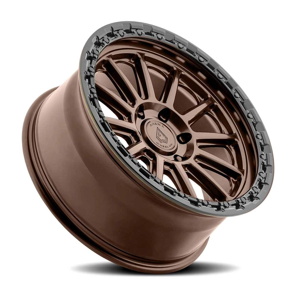 Arena Enduro 20X9 +0 Smoked Bronze W/ Gloss Black Lip