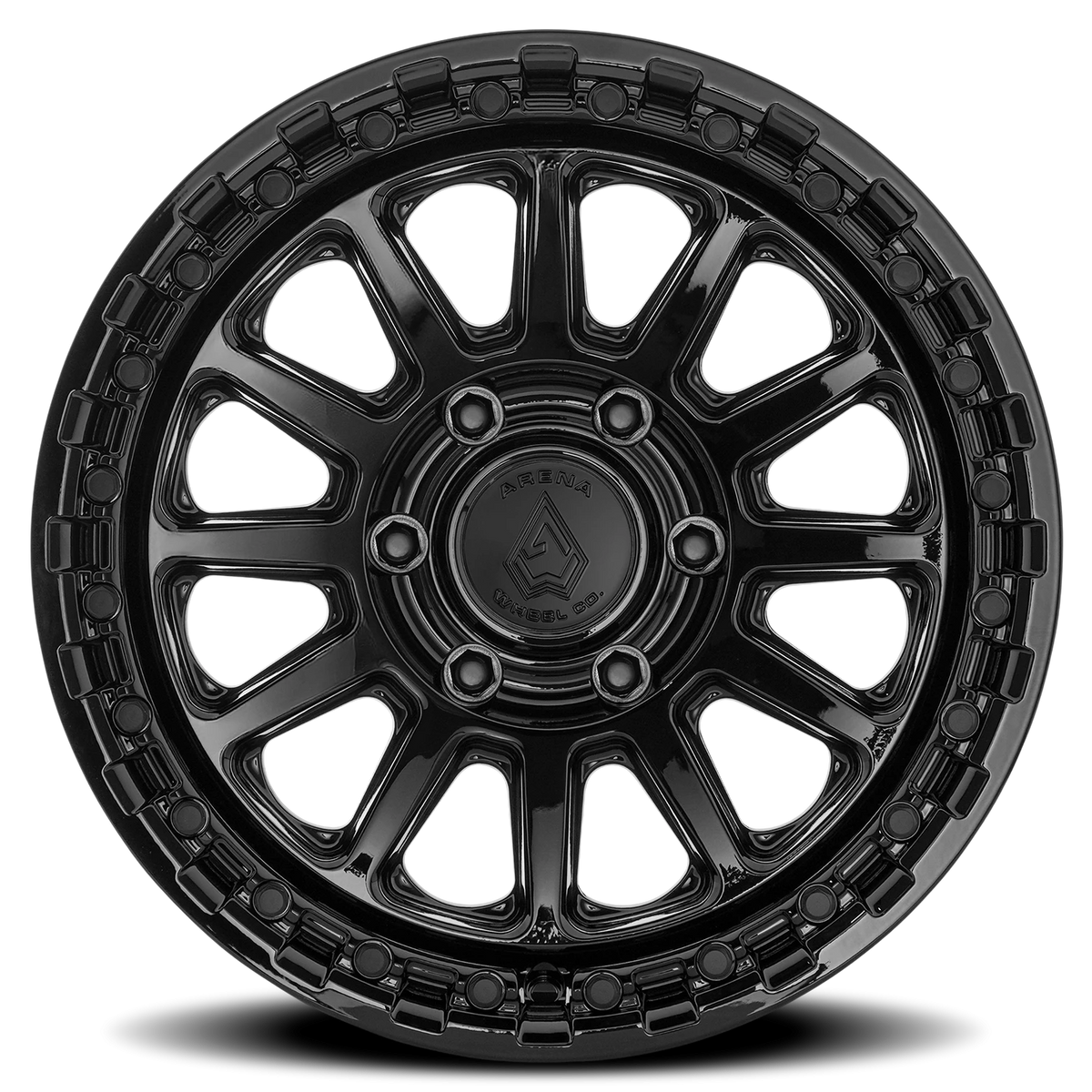 Arena Enduro 17X8.5 +25 Gloss Black
