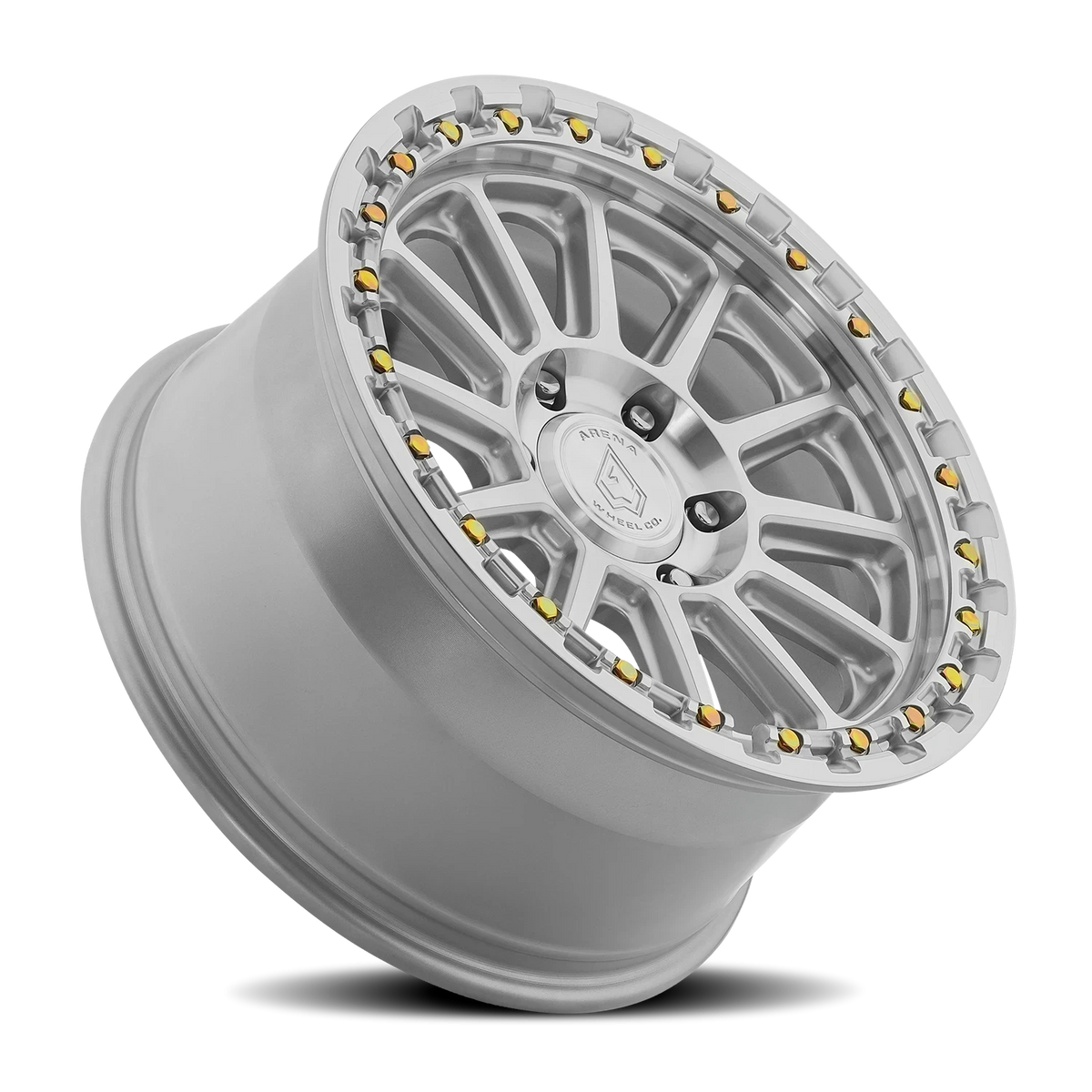 Arena Enduro 17X9 -12 Gloss Silver Machined