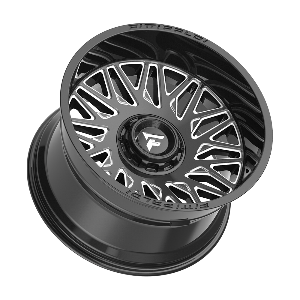 Fittipaldi FA07 20X12 -44 Gloss Black Milled
