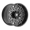 Fittipaldi FA07 20X12 -44 Gloss Black Milled