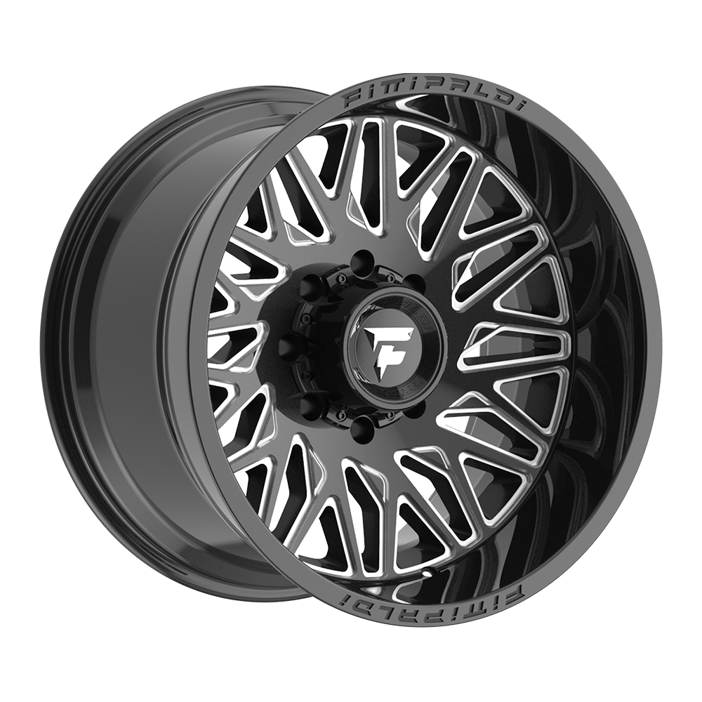 Fittipaldi FA07 20X12 -44 Gloss Black Milled