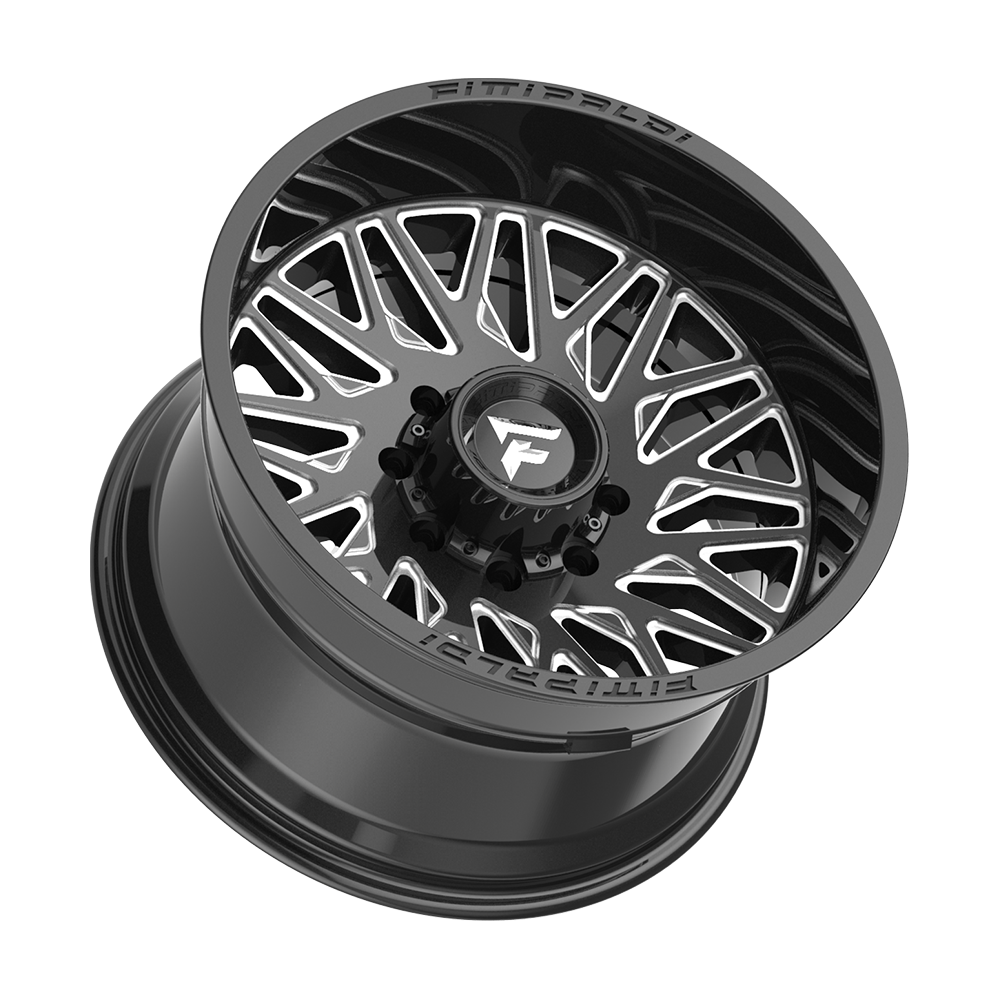 Fittipaldi FA07 20X12 -44 Gloss Black Milled