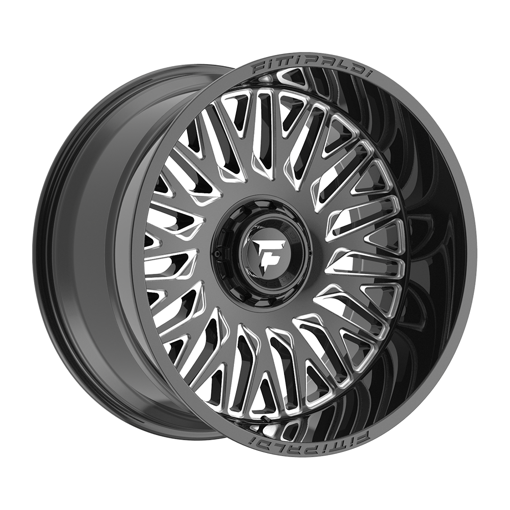 Fittipaldi FA07 22X12 -44 Gloss Black Milled