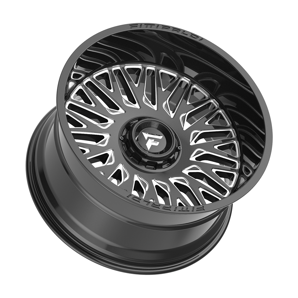 Fittipaldi FA07 22X12 -44 Gloss Black Milled