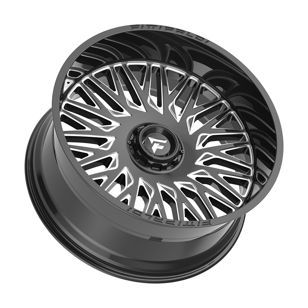 Fittipaldi FA07 26X12 -44 Gloss Black Milled