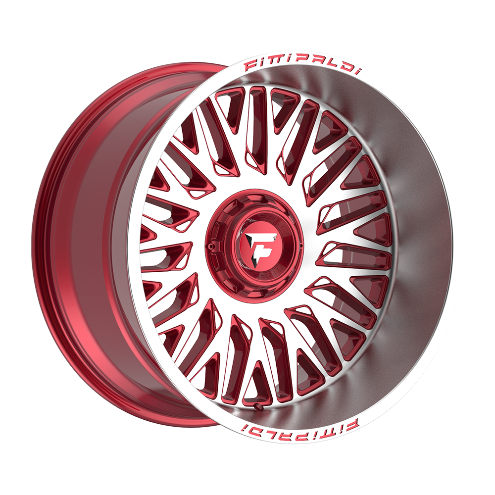 Fittipaldi FA07 22X12 -44 Gloss Red Machined