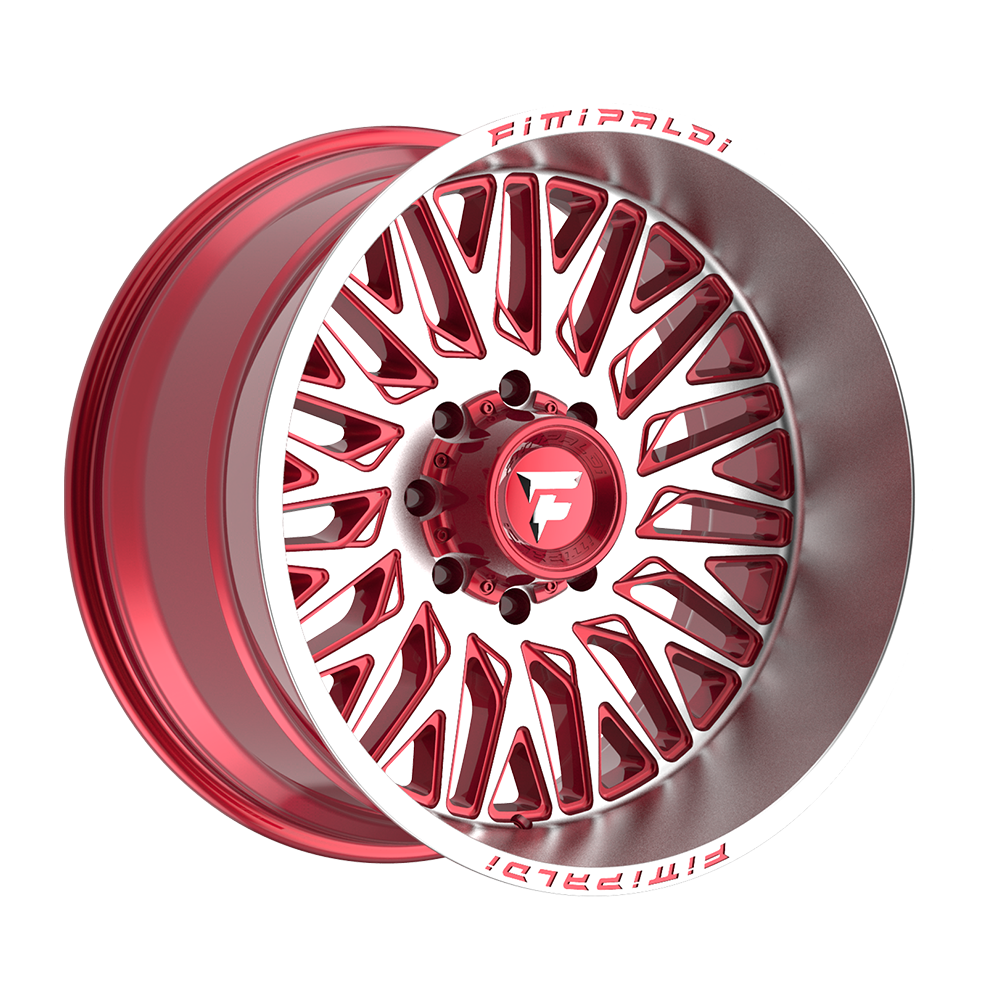 Fittipaldi FA07 22X12 -44 Gloss Red Machined