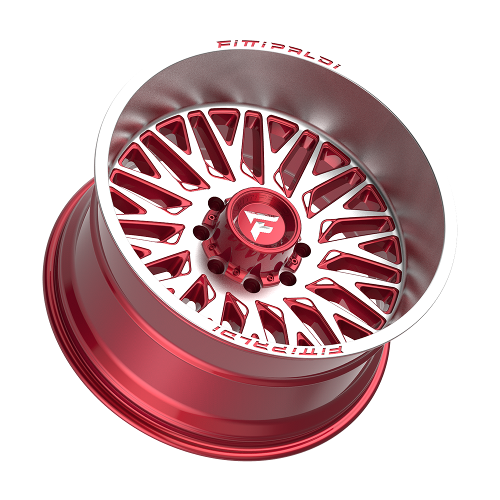 Fittipaldi FA07 22X12 -44 Gloss Red Machined