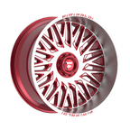 Fittipaldi FA07 26X12 -44 Gloss Red Machined