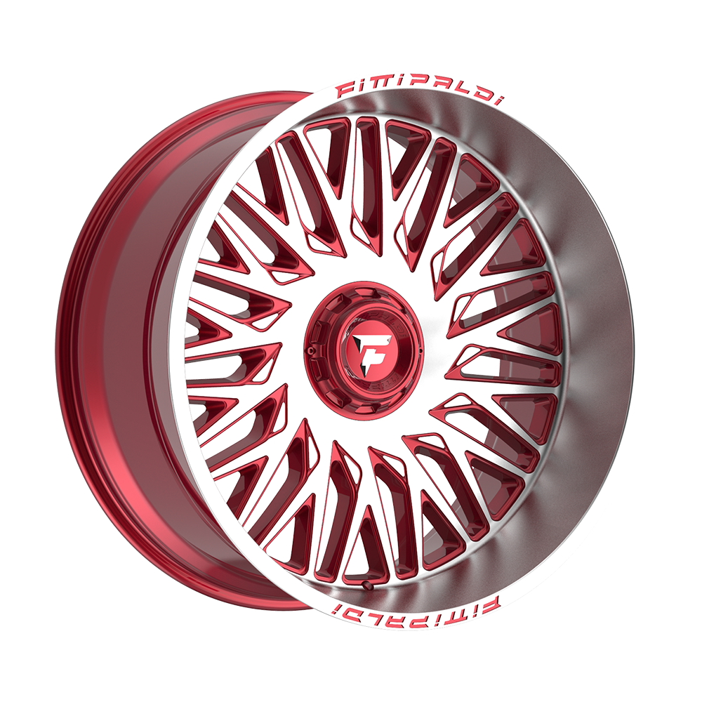 Fittipaldi FA07 26X12 -44 Gloss Red Machined