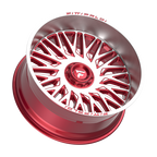 Fittipaldi FA07 26X12 -44 Gloss Red Machined