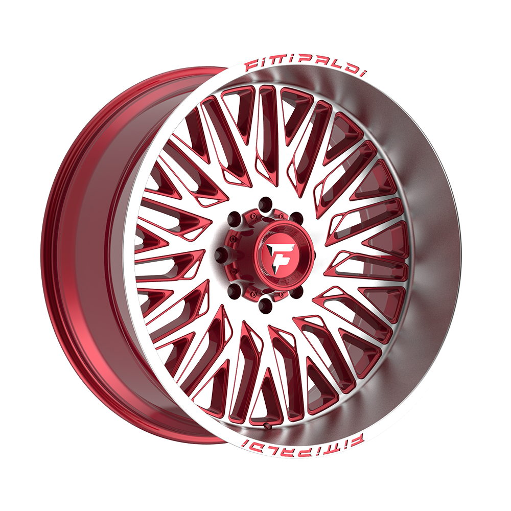 Fittipaldi FA07 26X12 -44 Gloss Red Machined