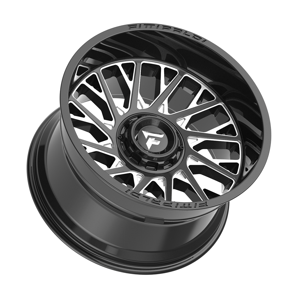 Fittipaldi FA08 20X12 -44 Gloss Black Milled