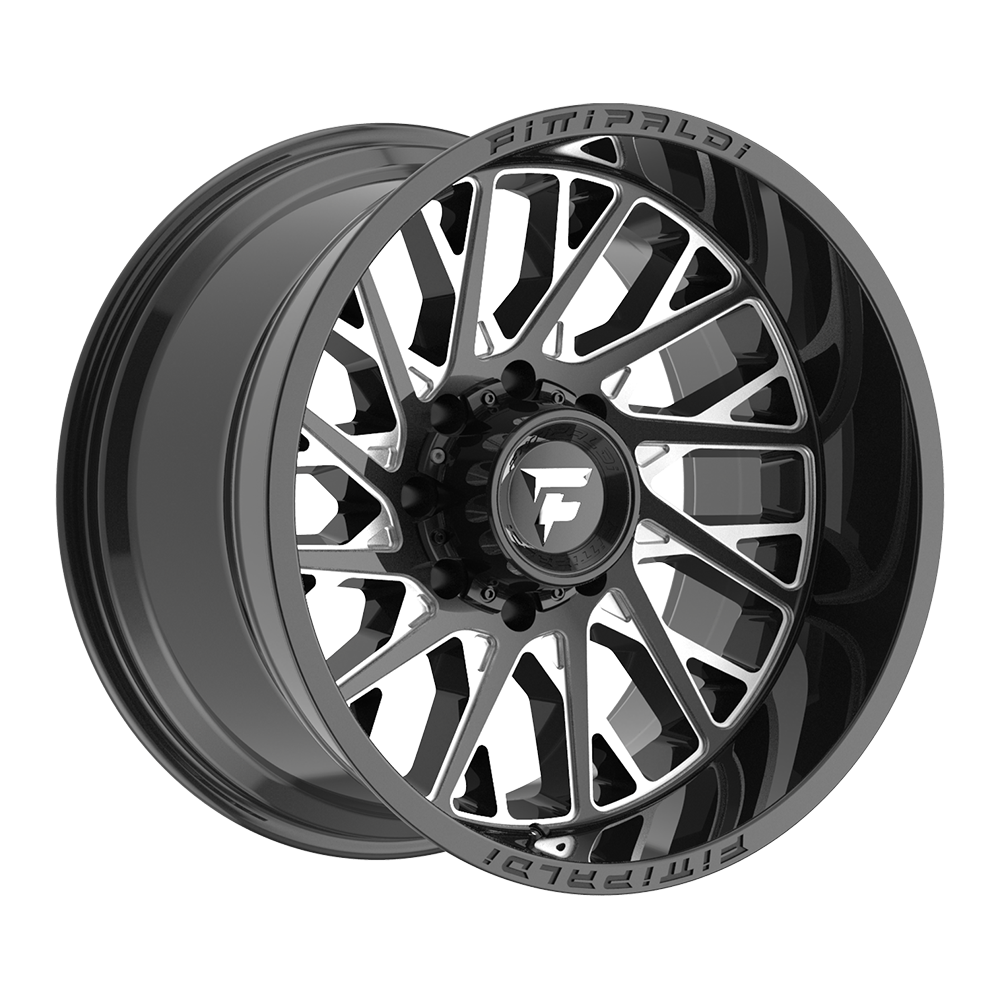 Fittipaldi FA08 20X12 -44 Gloss Black Milled