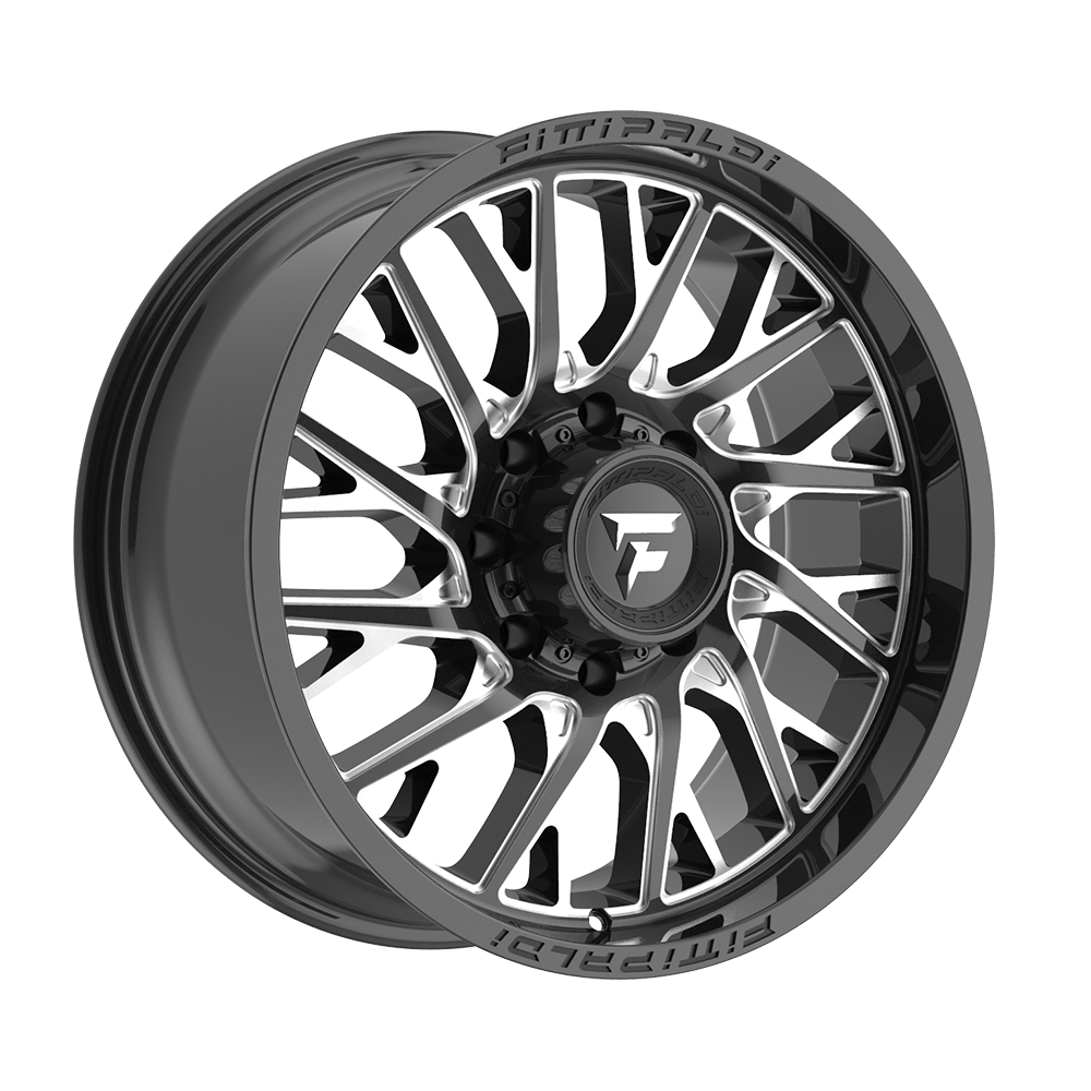 Fittipaldi FA08 20x9 +18 Gloss Black Milled