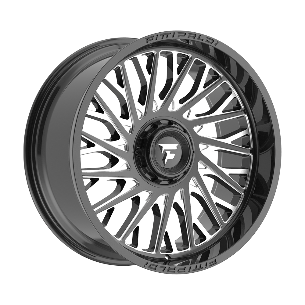 Fittipaldi FA08 22x10 -19 Gloss Black Milled