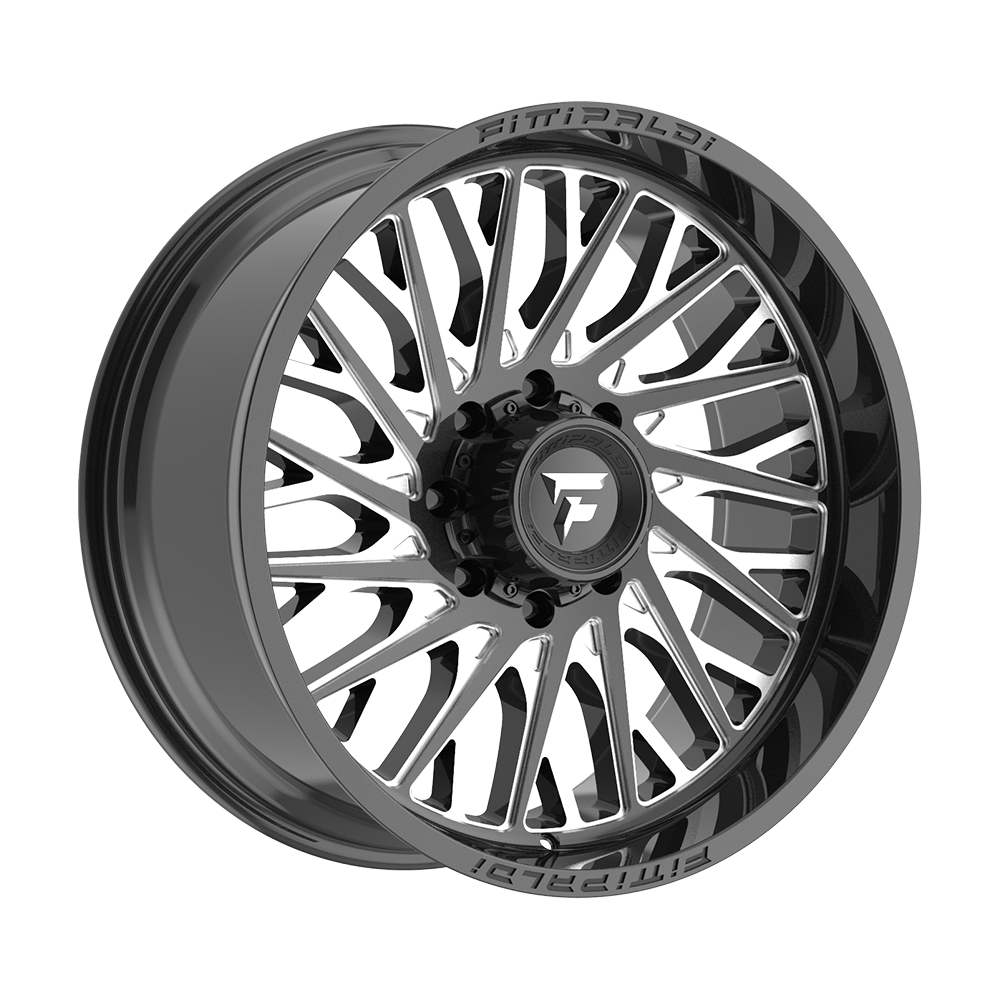 Fittipaldi FA08 22x10 -19 Gloss Black Milled