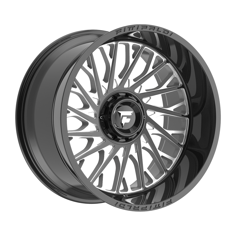 Fittipaldi FA08 22X12 -44 Gloss Black Milled