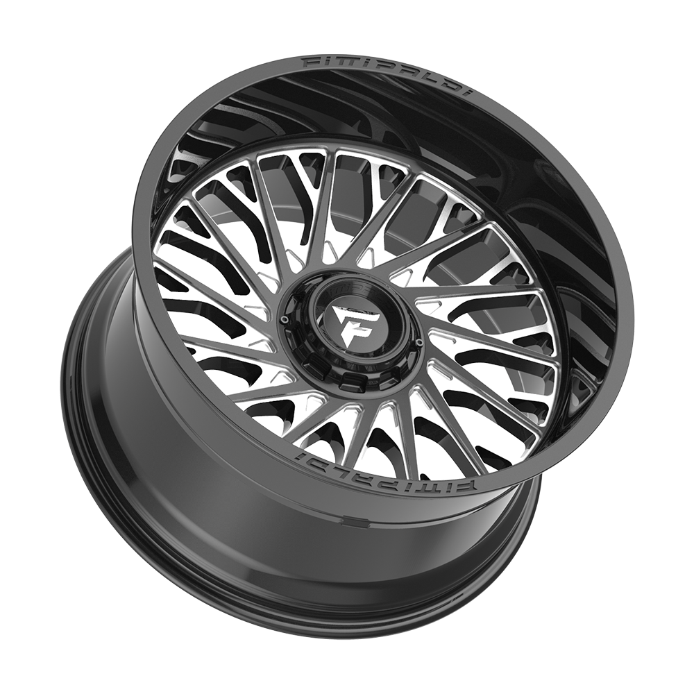 Fittipaldi FA08 22X12 -44 Gloss Black Milled