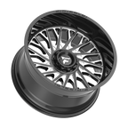 Fittipaldi FA08 22X12 -44 Gloss Black Milled