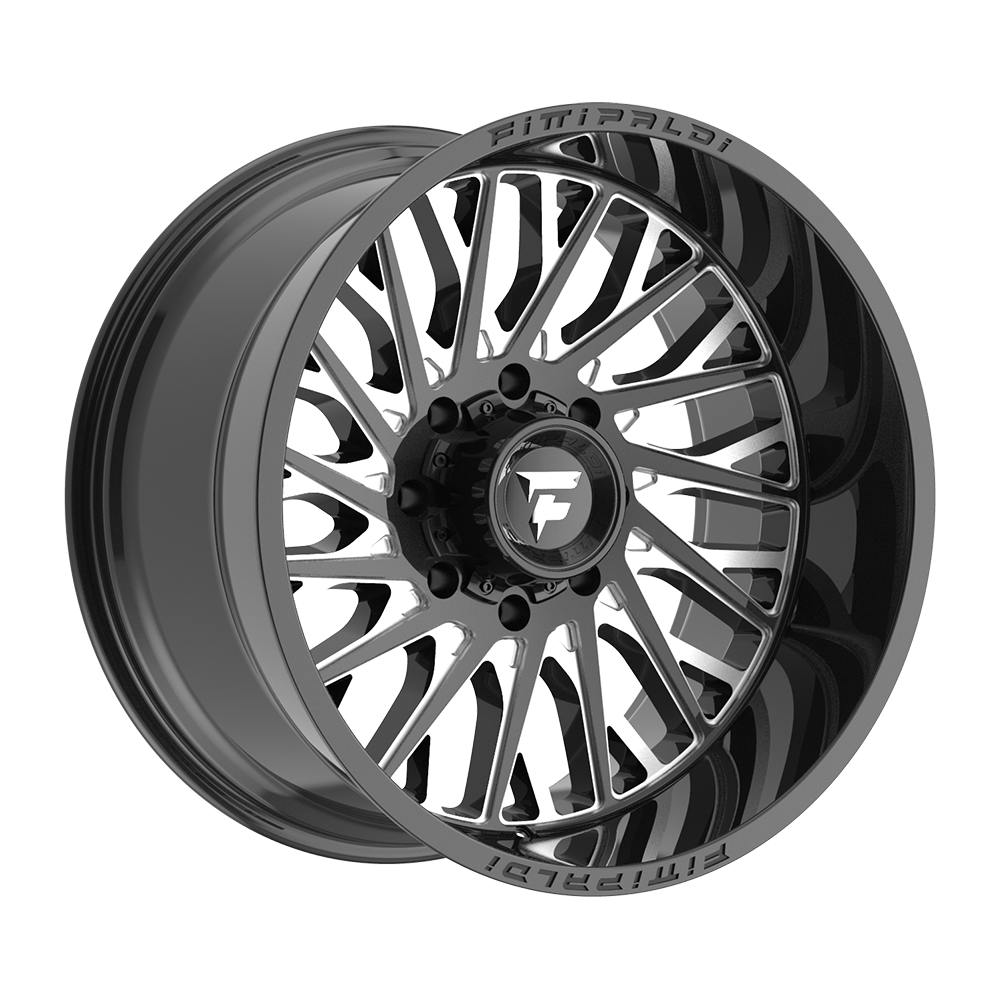 Fittipaldi FA08 22X12 -44 Gloss Black Milled