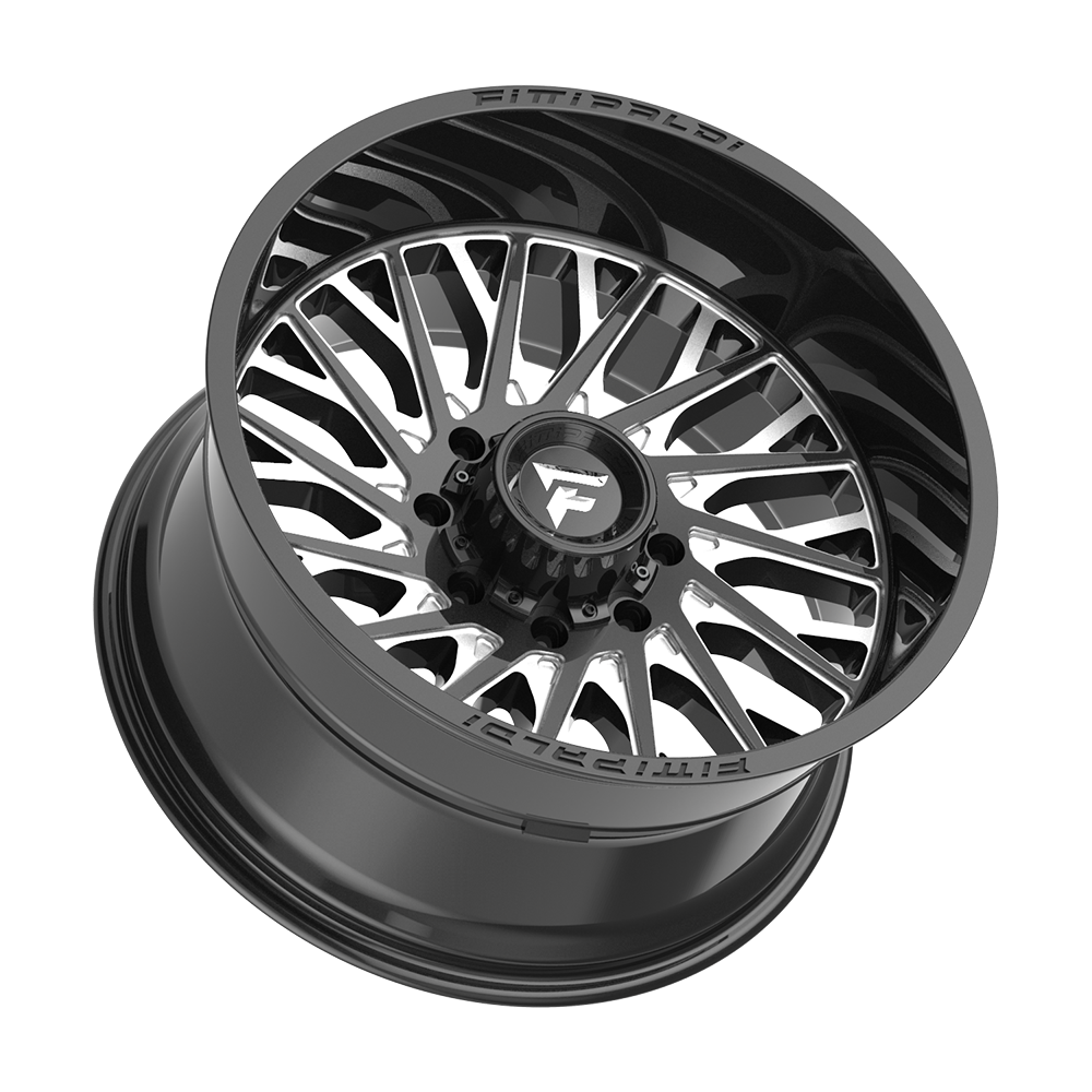 Fittipaldi FA08 22X12 -44 Gloss Black Milled