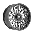 Fittipaldi FA08 24X10 -19 Gloss Black Milled