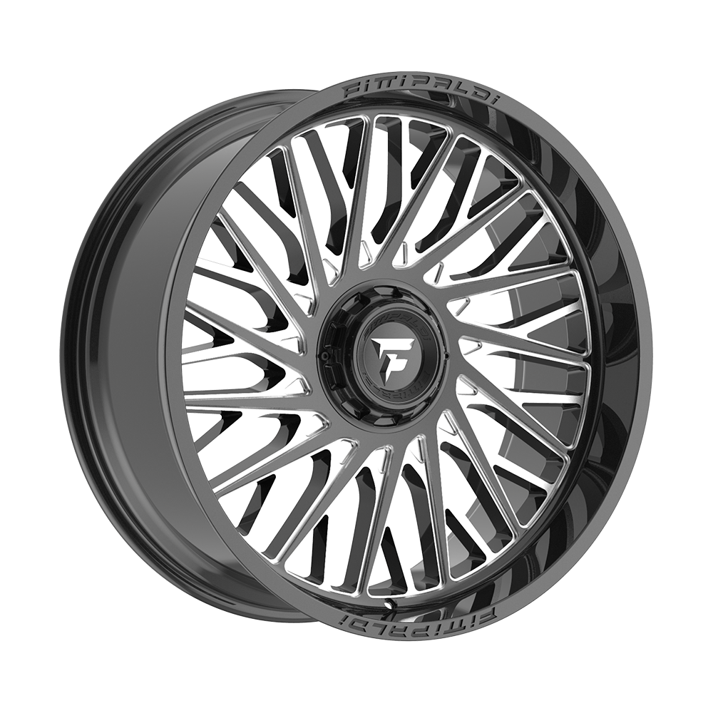 Fittipaldi FA08 24X10 -19 Gloss Black Milled