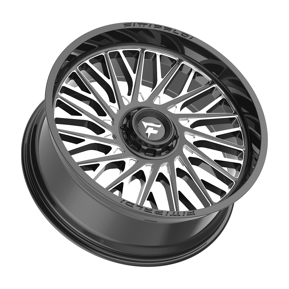 Fittipaldi FA08 24X10 -19 Gloss Black Milled
