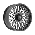 Fittipaldi FA08 24X10 -19 Gloss Black Milled