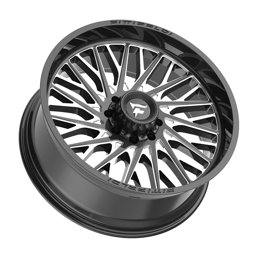 Fittipaldi FA08 22X12 -44 Gloss Black Milled