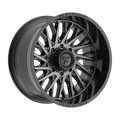 Fittipaldi FA08 22X12 -44 Gloss Black Machined Face with Dark Tint