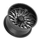 Fittipaldi FA08 22X12 -44 Gloss Black Machined Face with Dark Tint