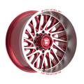 Fittipaldi FA08 22X12 -44 Gloss Red Machined
